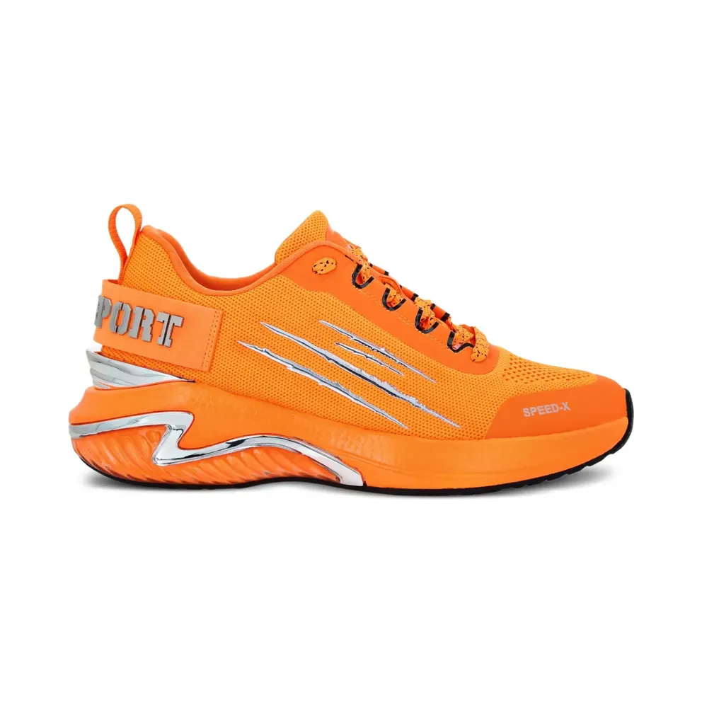 Plein Sport Mesh- mit Metallic-Streifen – White (FAESUSC0779STE003N)