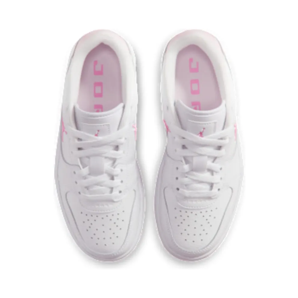 Nike Jordan Court Connect Low “White / Pink Foam / China Rose” (IQ6016-101)