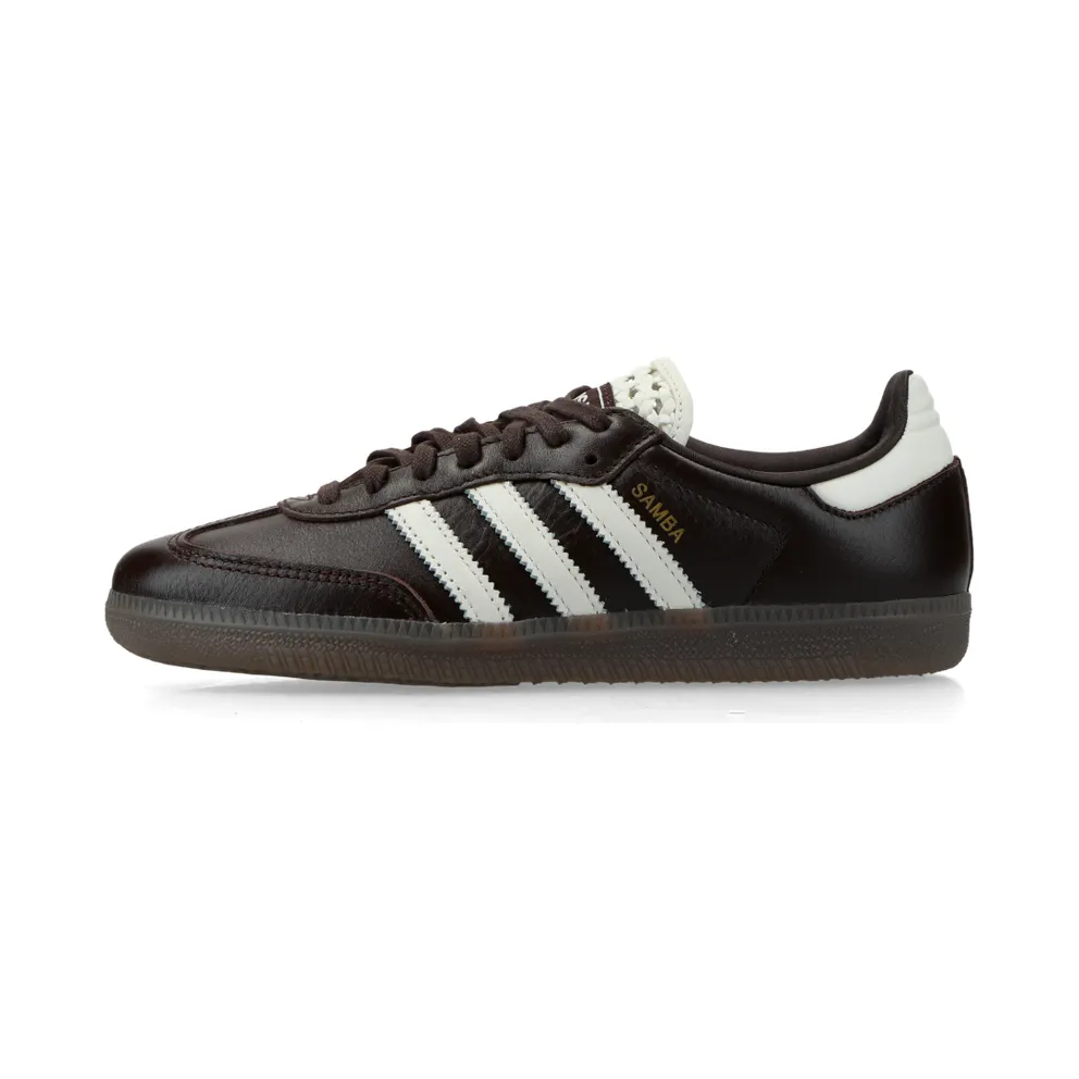 adidas Samba OG Basketweave Tongue Aurora Coffee Off White