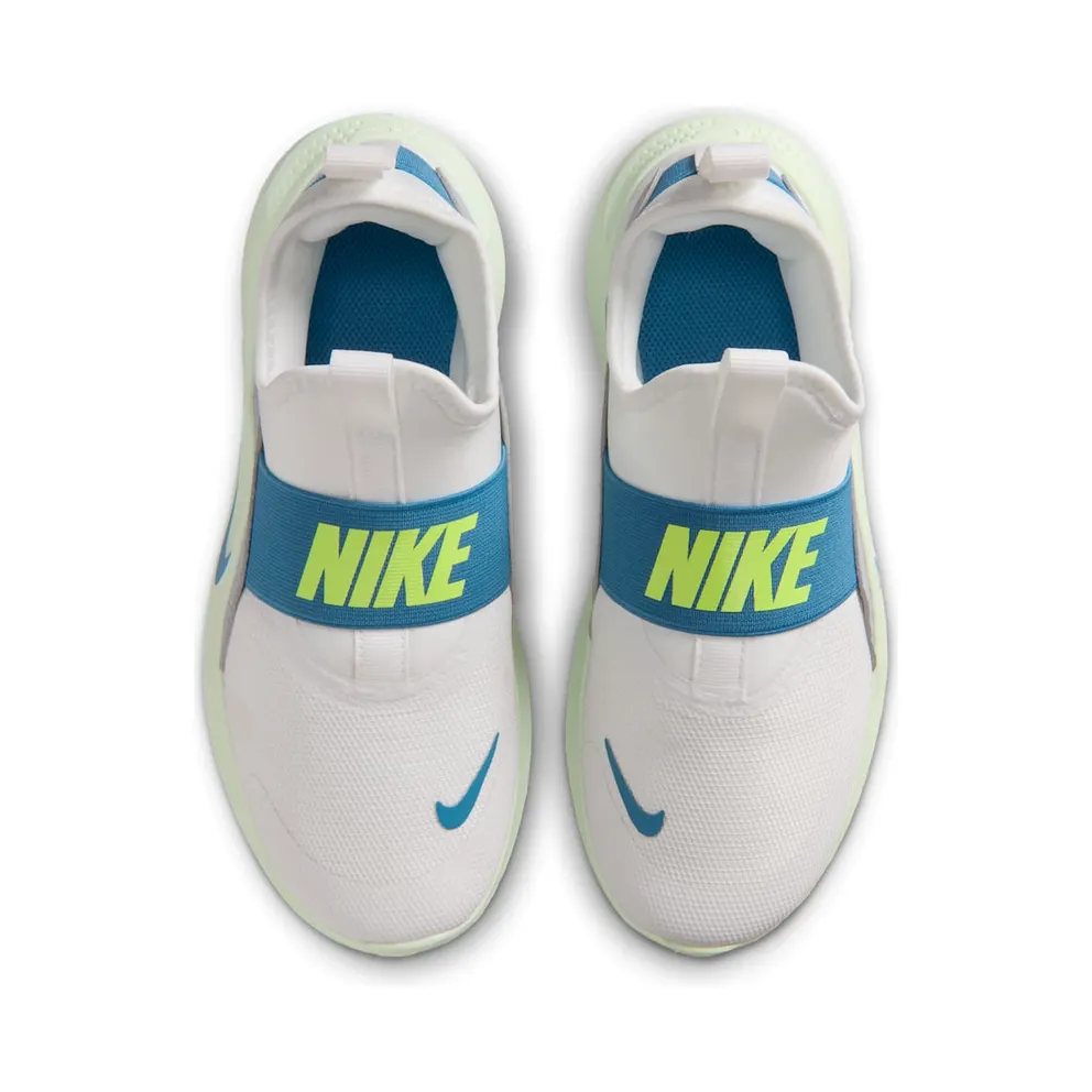 Nike Flex Runner 4 White Grey Volt Tint Dutch Blue (IF2893-103)