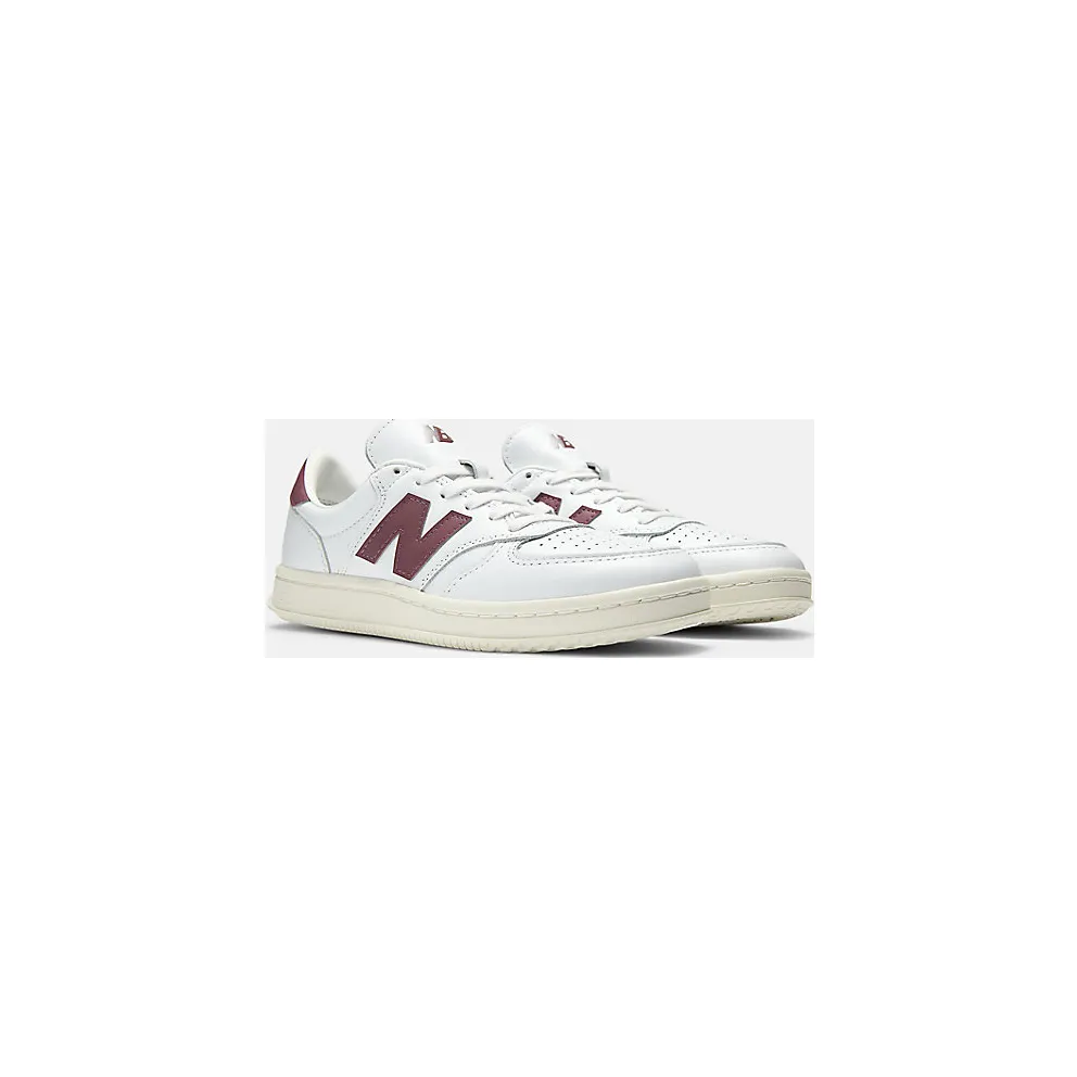NEW BALANCE T500 “White / Washed Burgundy” (CT500LPB)