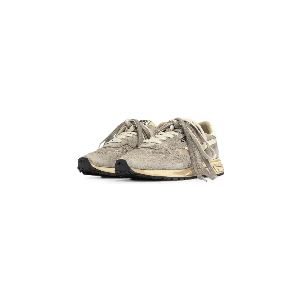 Autry Super Vintage Suede-panelled “Grey” (WVLW YG03) (3)