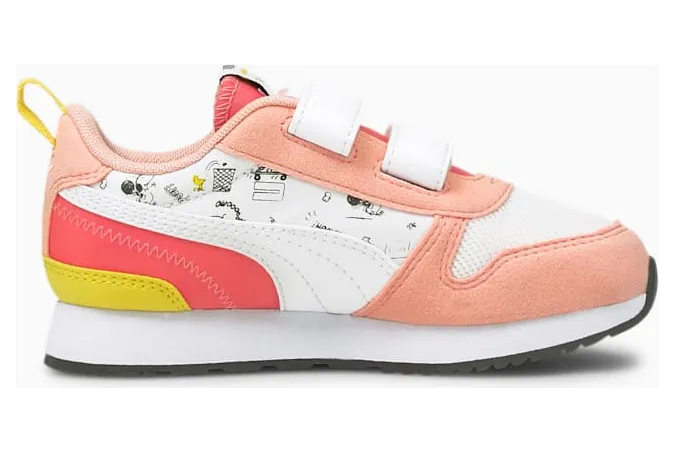 Puma x PEANUTS R78 V kinderen Wit (375743-02)