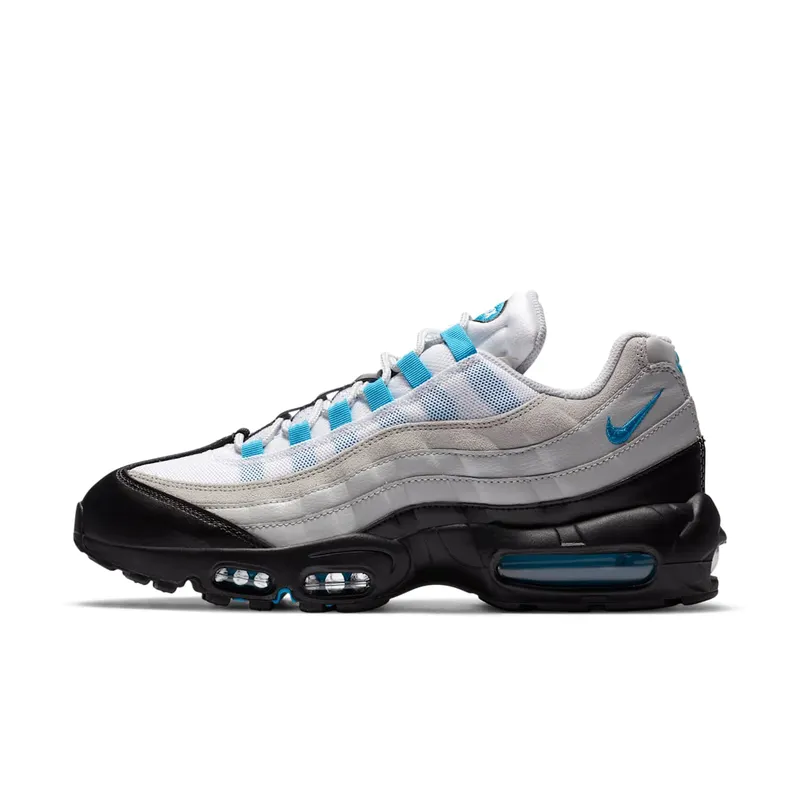 Nike Air Max 95 Laser Blue (2020) Black/Neutral Grey-Dark Grey-White-Laser Blue (CZ8684-001)