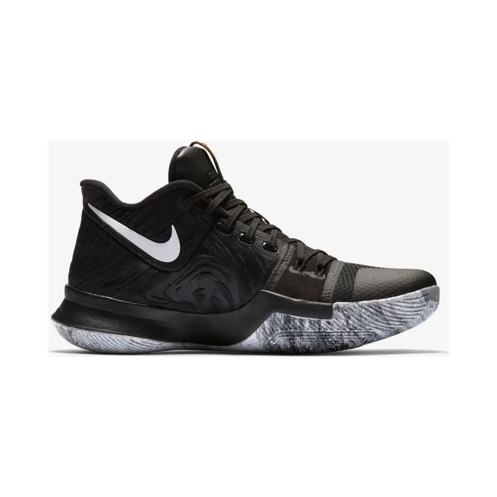 Nike Kyrie 3 BHM (2017) Black/White-White (852415-001)
