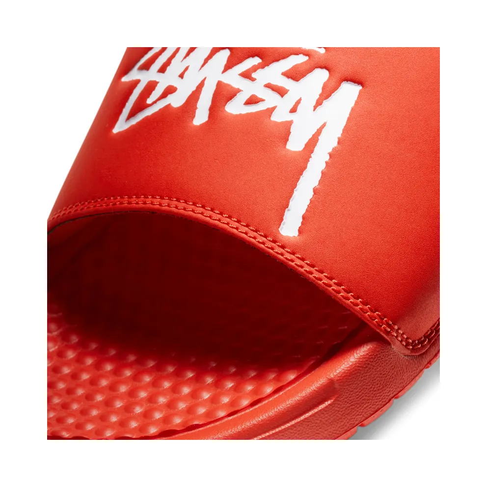 Nike Benassi Stussy Habanero Red (2020) (CW2787-600)