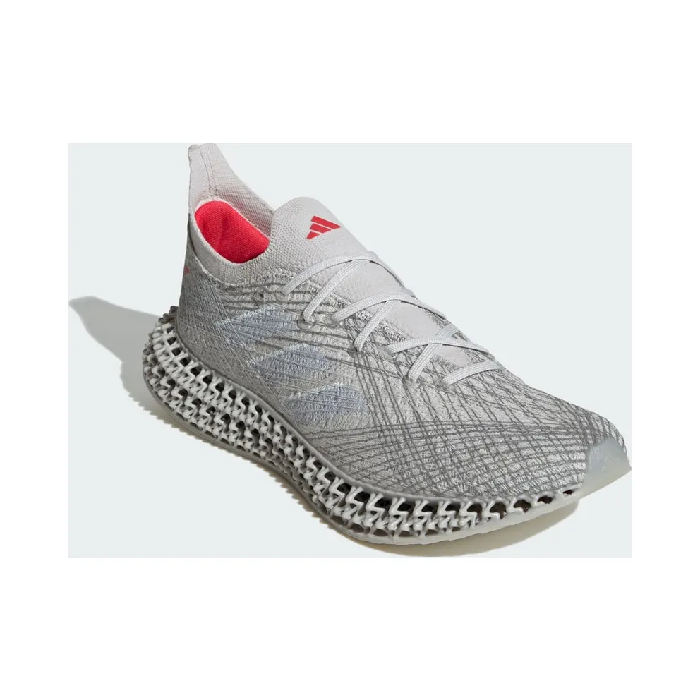 Adidas 4DFWD x STRUNG Running Shoes Grey One / Matte Silver / Pure Ruby (ID1419)