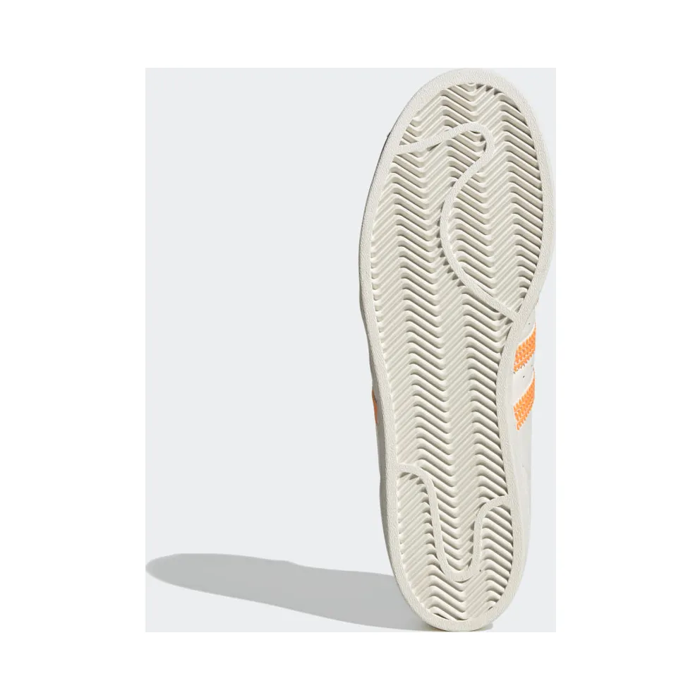 Adidas Superstar Cloud White / Off White / Orange Rush (GZ4376)