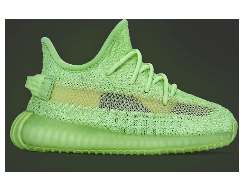 Adidas Yeezy Boost 350 V2 GID Infant ‘Glow’ Glow/Glow/Glow (EG6887)