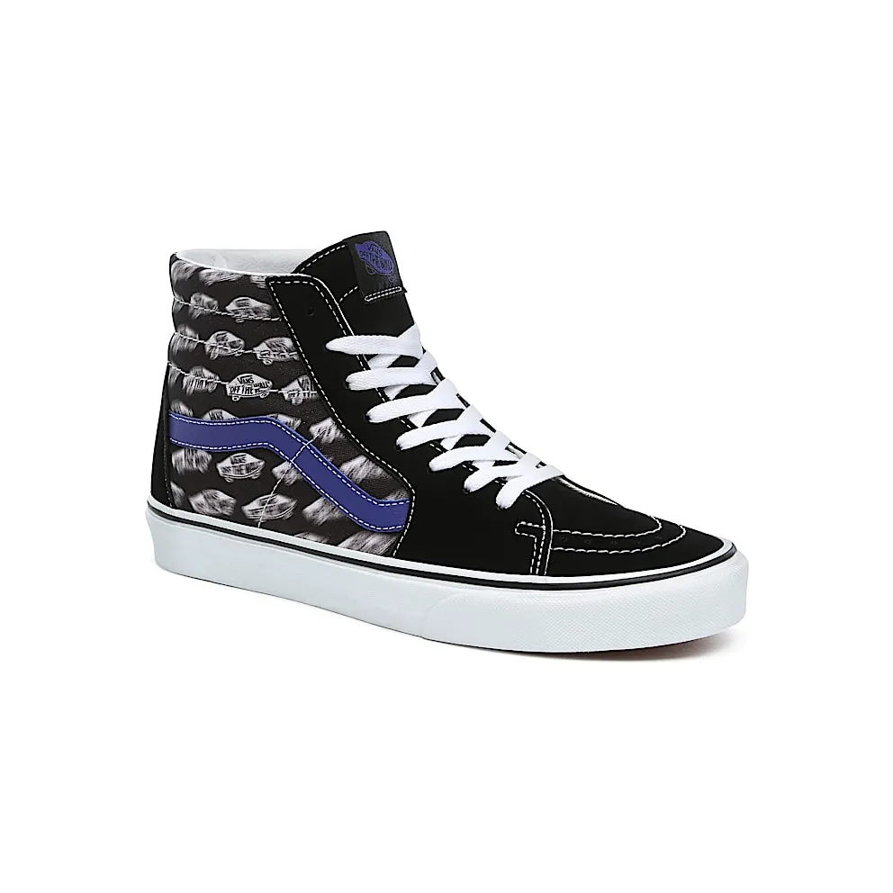 Vans Sk8-Hi ‘Blur Boards’ Black/Royal Blue (VN0A4BV6T2N)