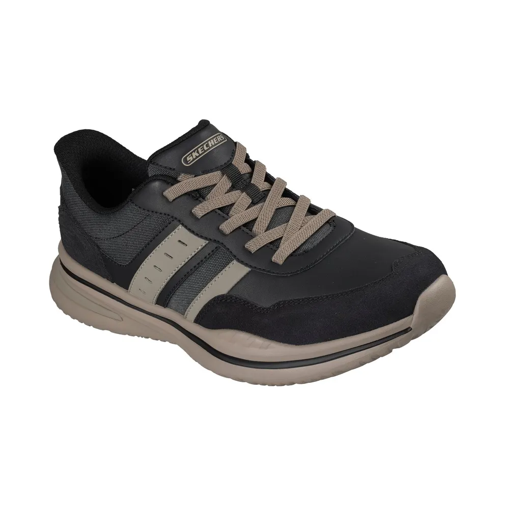 Skechers Slip-ins Relaxed Fit: Norlan “Leroy Sneaker Black” (205891BLK)