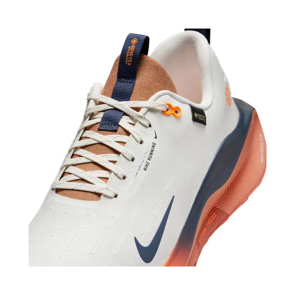 Nike ReactX Infinity Run 4 Gore-Tex Sail Total Orange (FB2204-100)