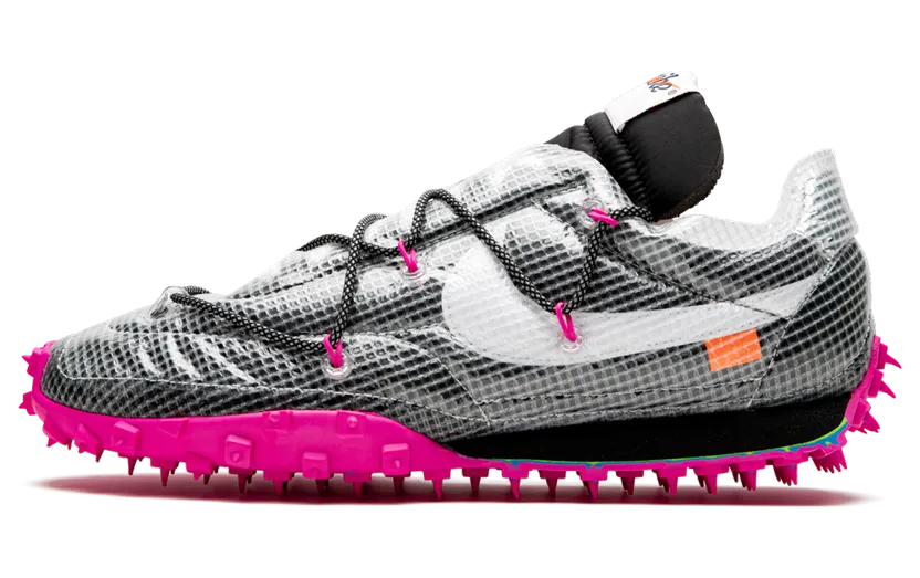 Nike Waffle Racer SP Off-White – Black Fuchsia (CD8180-001)