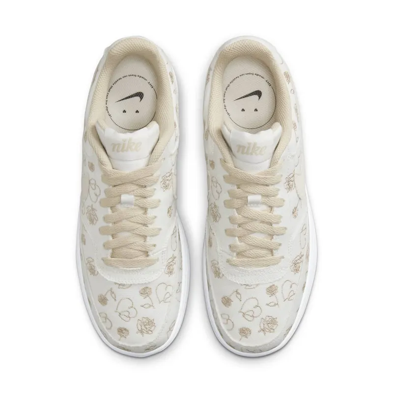 Nike Court Vision Low Valentine’s Day (W) (DJ9297-100)
