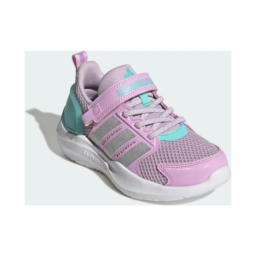 Adidas LIGHTORAMA Shoes CHILDREN Ice Lavender / Silver Metallic / Flash Aqua (HQ9254)