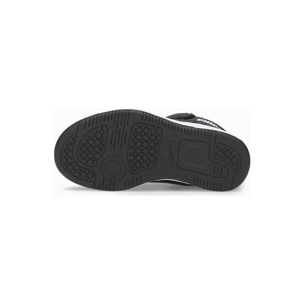 Puma Rebound Joy Fur Kids White/Black (375479-01)