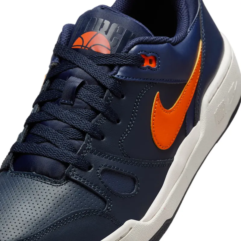 Nike Full Force Low “Dark Obsidian Obsidian Phantom Safety Orange” (FB1362-400)