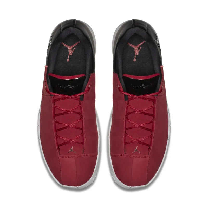 Jordan  Team Elite 2 Low Gym Red Black Gym Red/Metallic Silver-Black (AO1696-600)