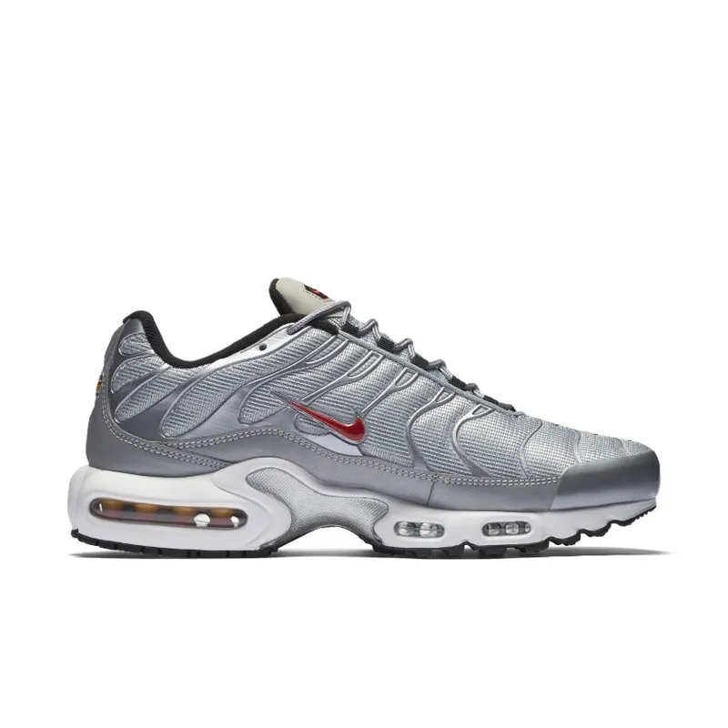 Nike Air Max Plus Silver Bullet Metallic Silver/Varsity Red-White-Black (903827-001)