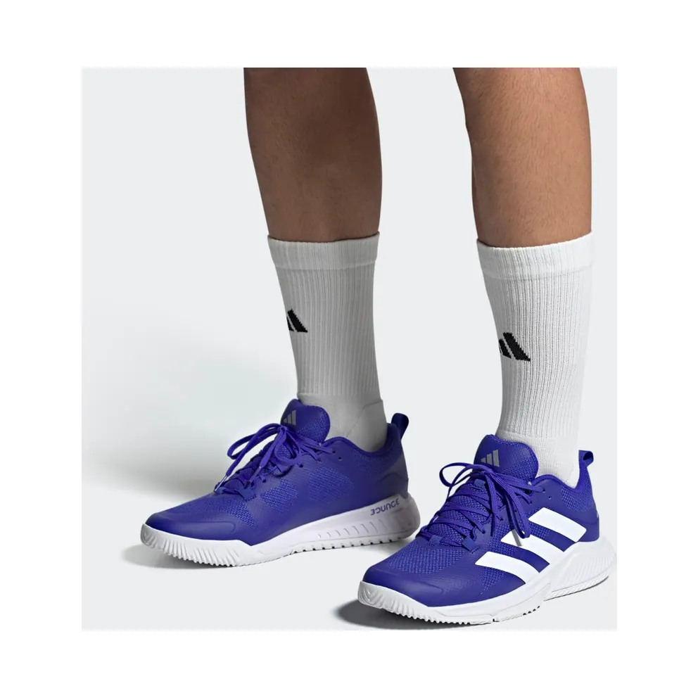 adidas Court Team Bounce 2.0 Lucid Blue / Cloud White / Silver Metallic (HR0608)