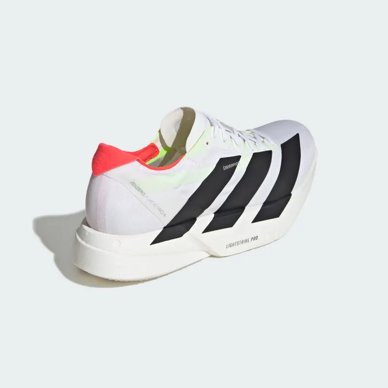 Adidas Adizero Adios Pro 4 Cloud White / Core Black / Silver Metallic (JR1094)