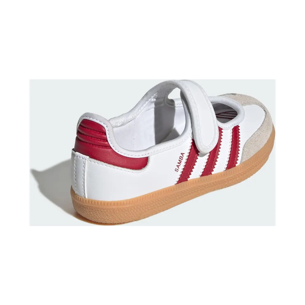 Adidas Samba Jane Cloud White / Team Victory Red / Gum (KJ2660)