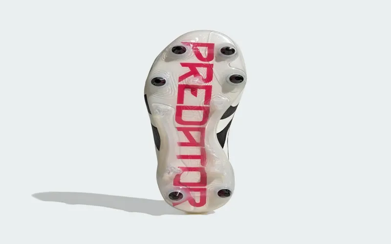 adidas Predator Elite Laceless SG Off White Core Black Pure Ruby (JR2603)