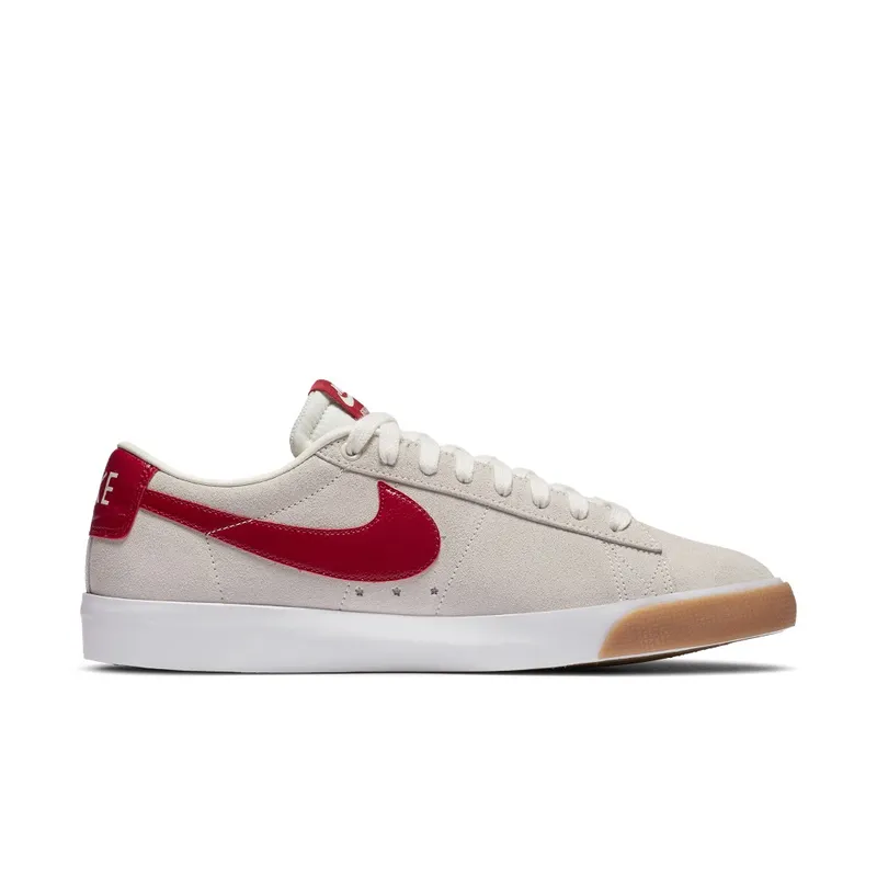 Nike SB Blazer Low GT Sail Cardinal Red Sail/White-Gum Light Brown-Cardinal Red (704939-105)