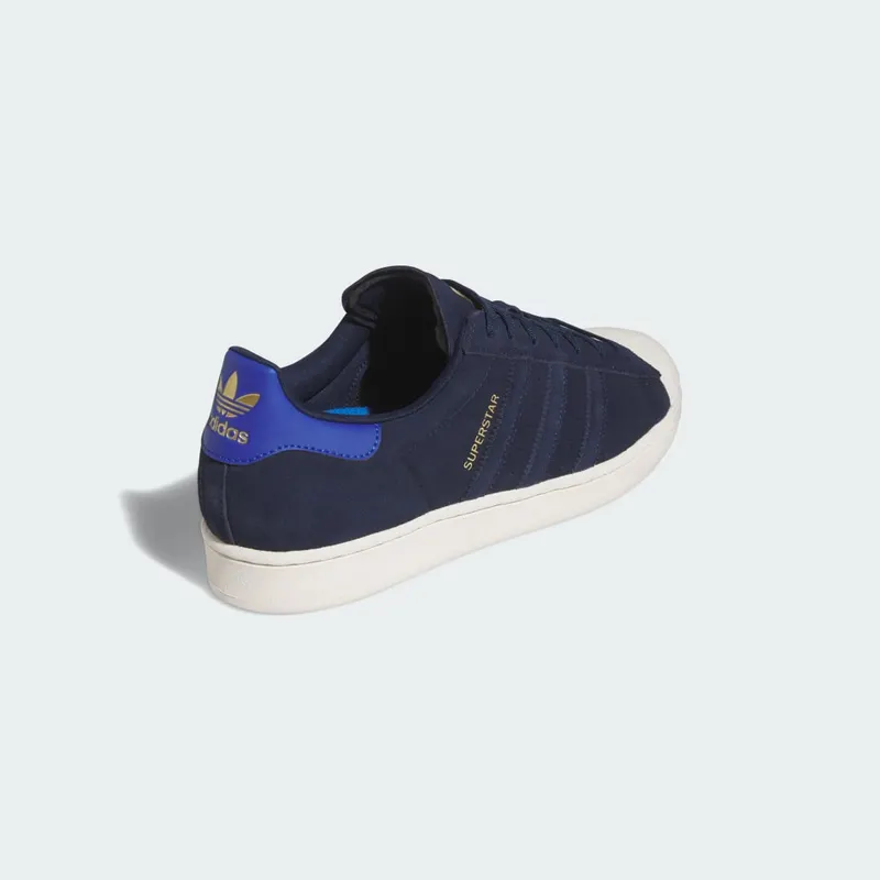 adidas Superstar ADV Core Black / Royal Blue / Gold Metallic (ID3365)