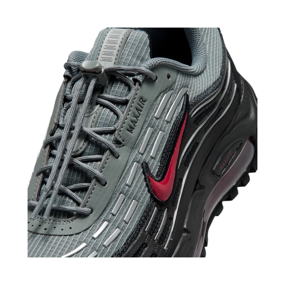 Nike Air Max TL 2.5 “Smoke Grey / Black / Dark Smoke Grey / Tough Red” (IO3037-003)