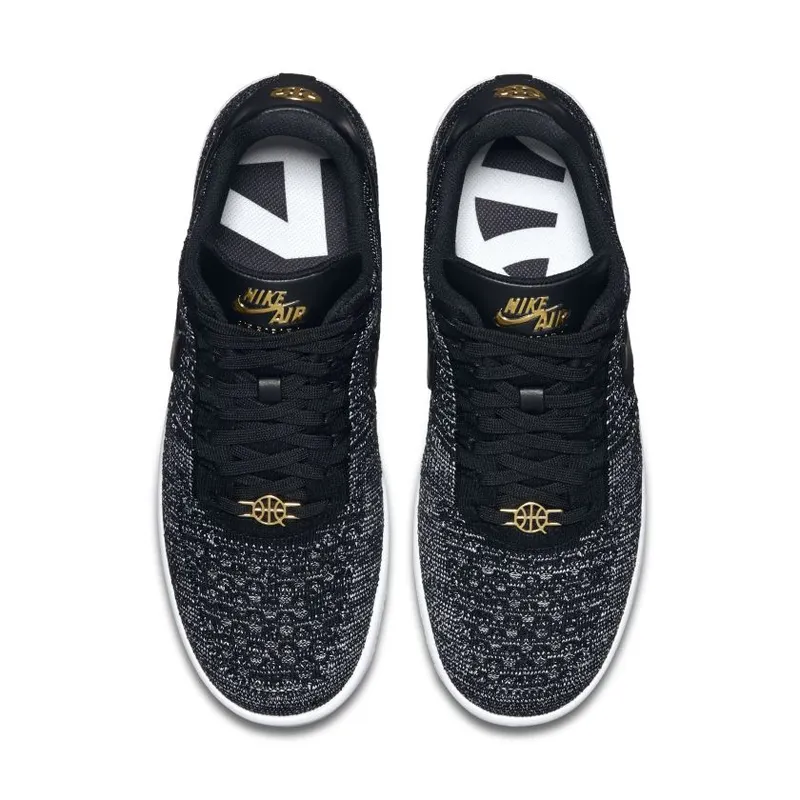 Nike Air Force 1 Low Flyknit Quai 54 Black/White-Black (853880-001)