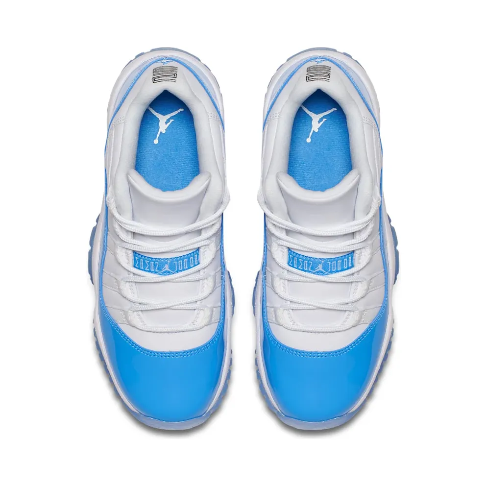 Jordan 11 Retro Low University Blue (GS) White/University Blue (528896-106)