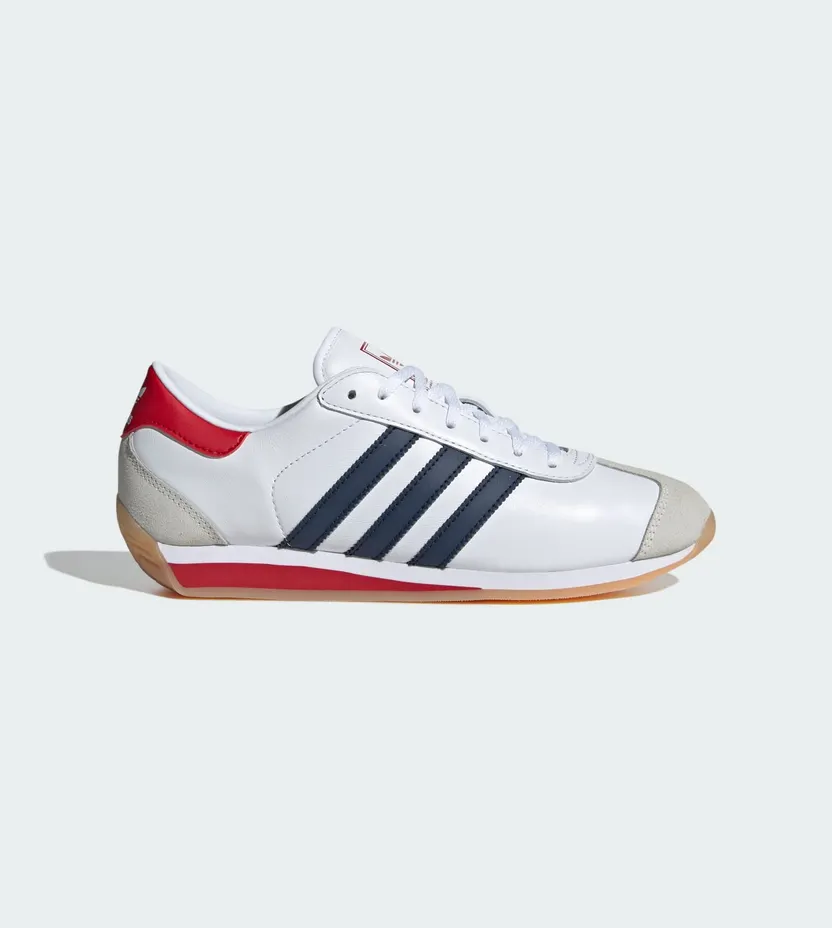 Adidas Country II “White Night Indigo Scarlet” (IG4546)