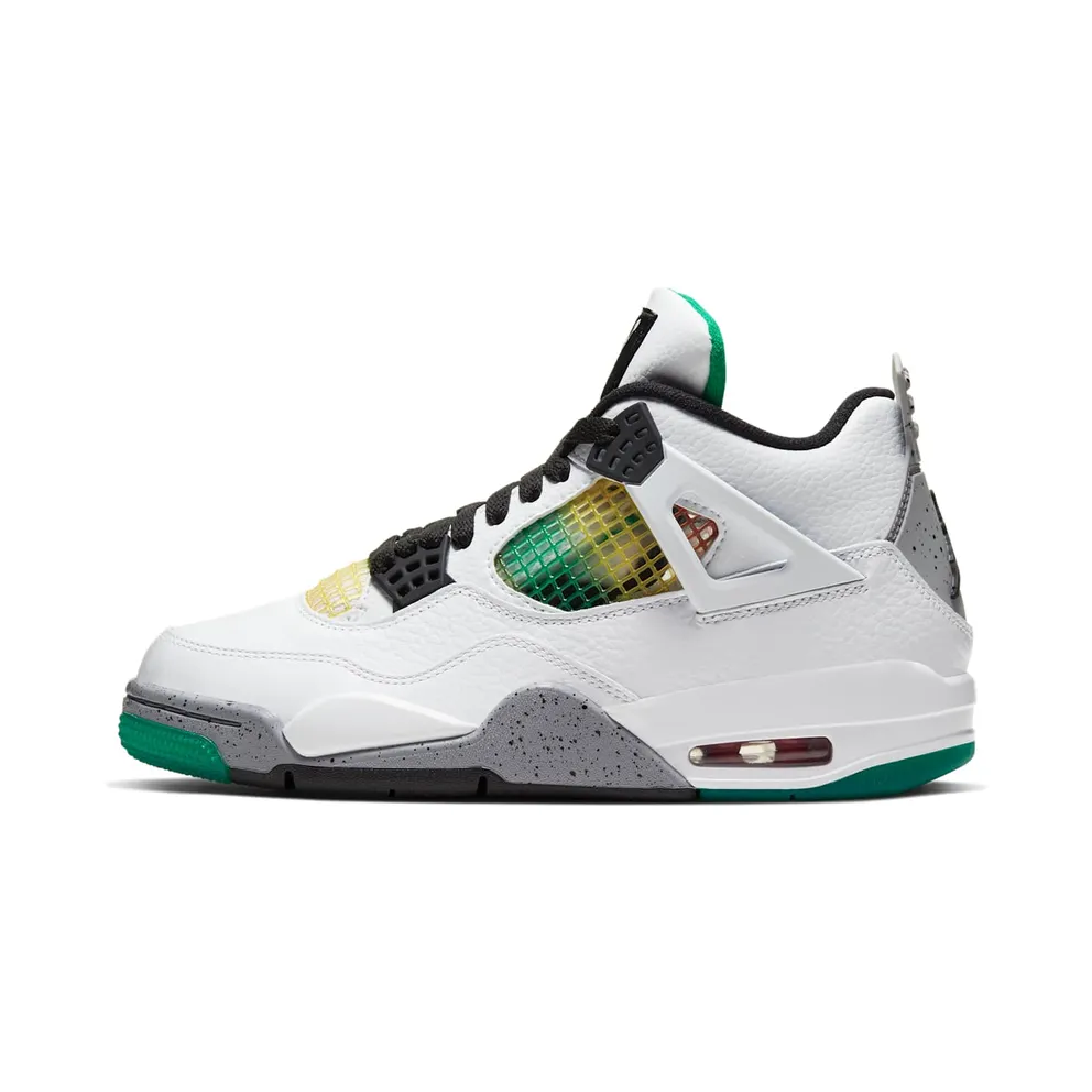 Air Jordan WMNS 4 ‘Rasta’ University Red Lucid Green (2020) (AQ9129-100)