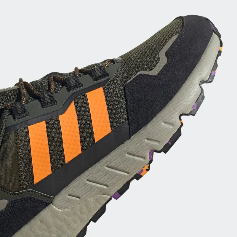 Adidas ZX 1K BOOST Core Black / Active Purple / Orange Rush (GZ3546)