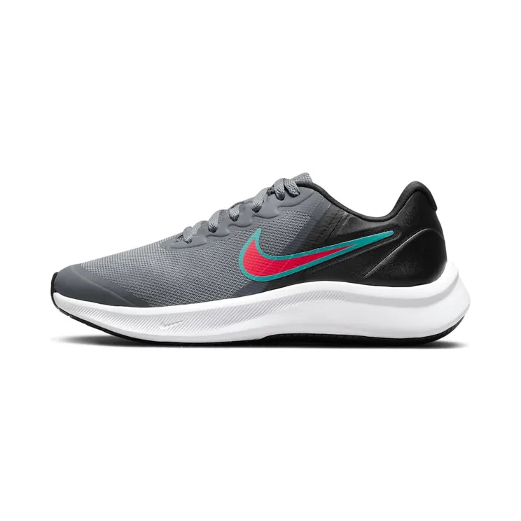 Nike Star Runner 3 (straat) “Smoke Grey / Black / Siren Red” (DA2776-008)