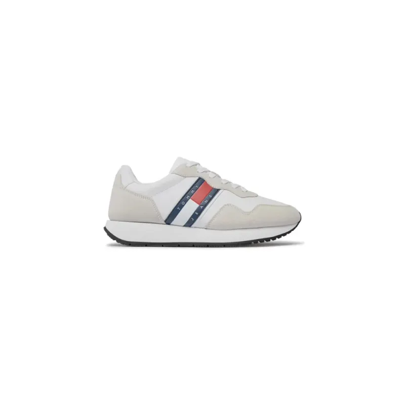 Tommy Jeans – Moderne Runner – Men – Shoes – White (EM0EM01316YBR)
