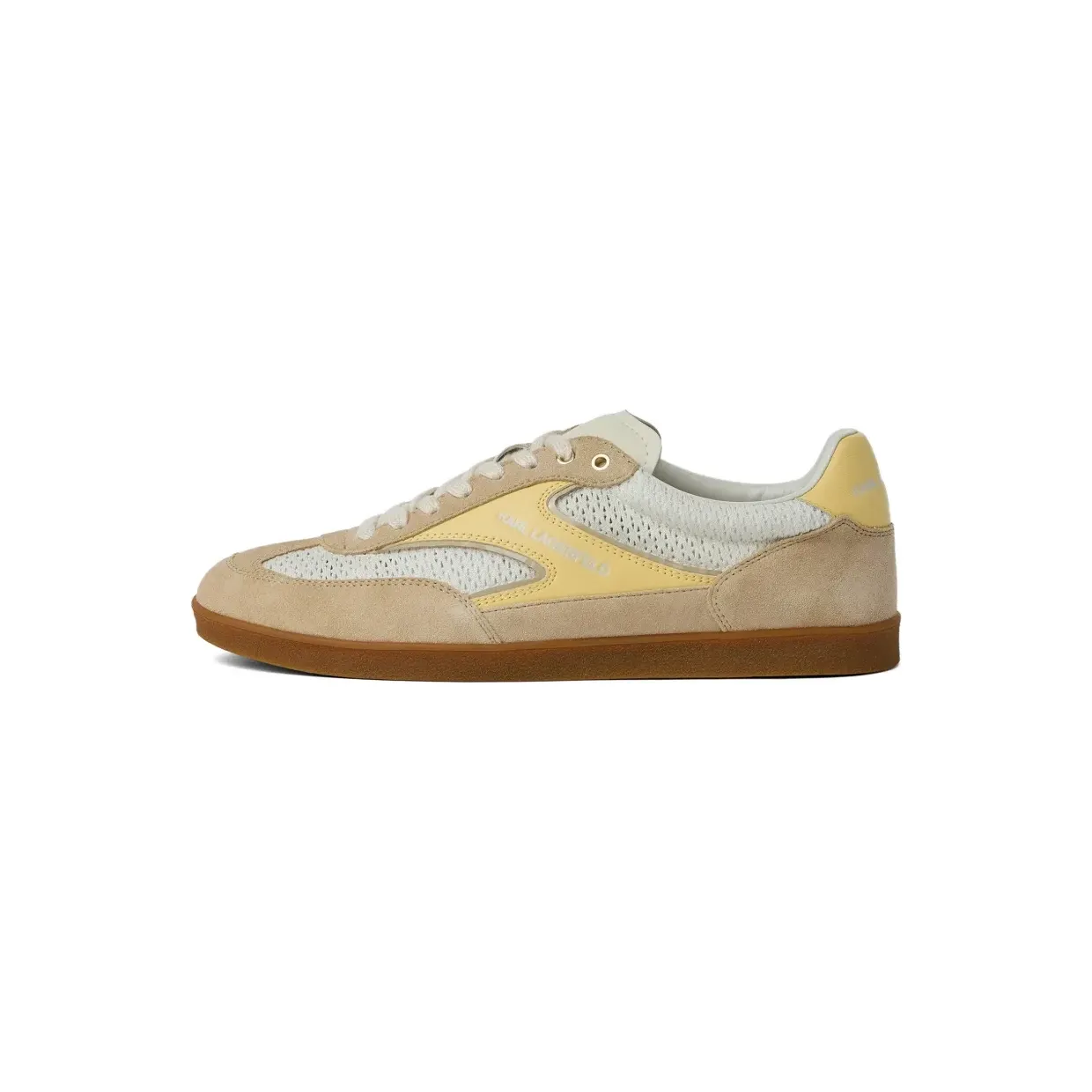 Karl Lagerfeld Kandidate sneakers met mesh – Beige (KLL63826190)