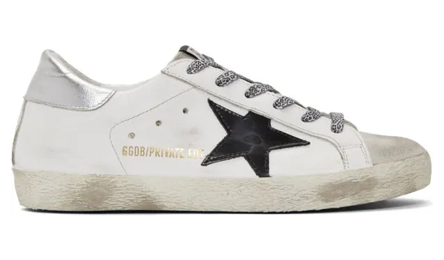 Golden Goose SSENSE Exclusive White Superstar Sneakers (F35WS590.L15)