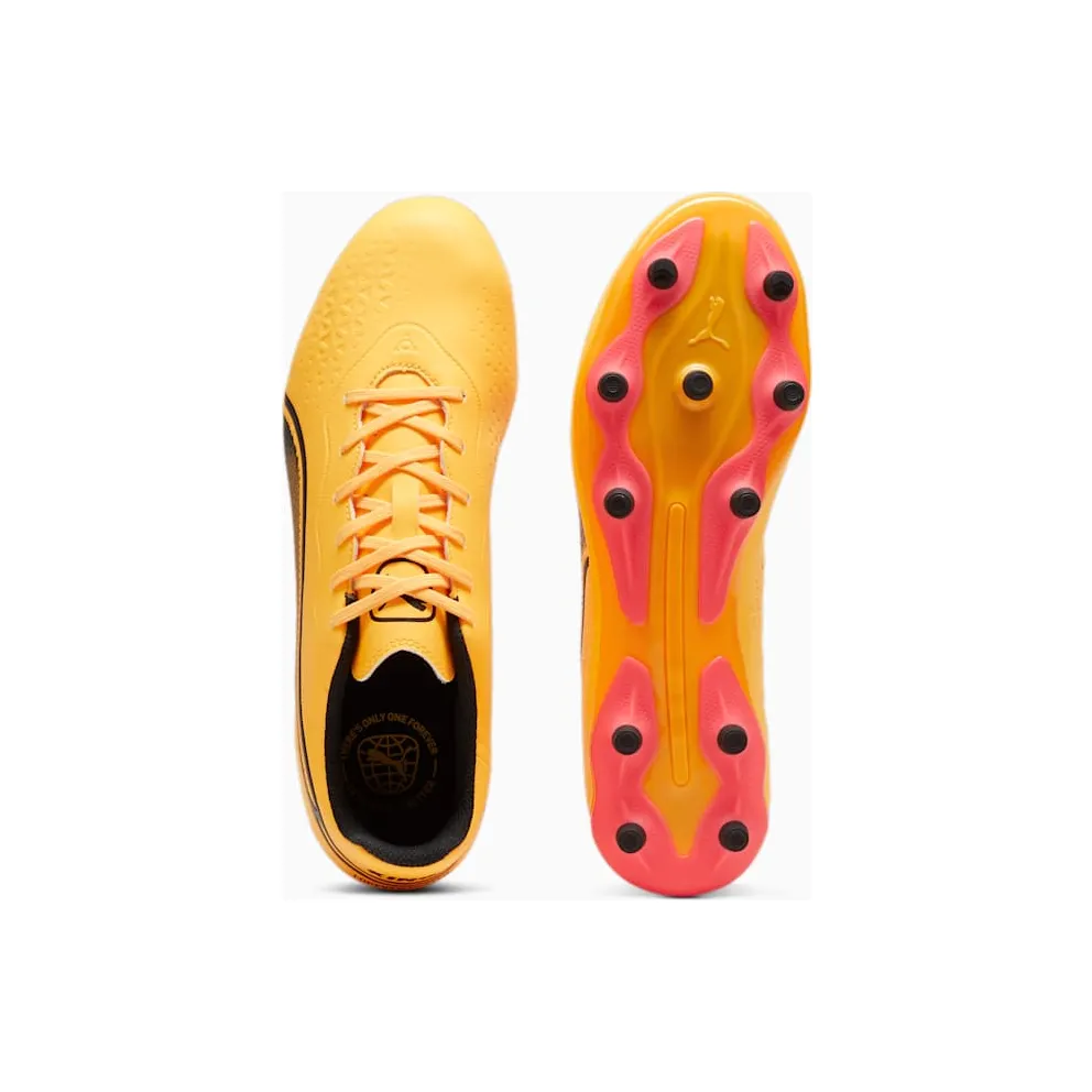 Puma King Match FG/AG Sun Stream Black Sunset Glow (107570-05)