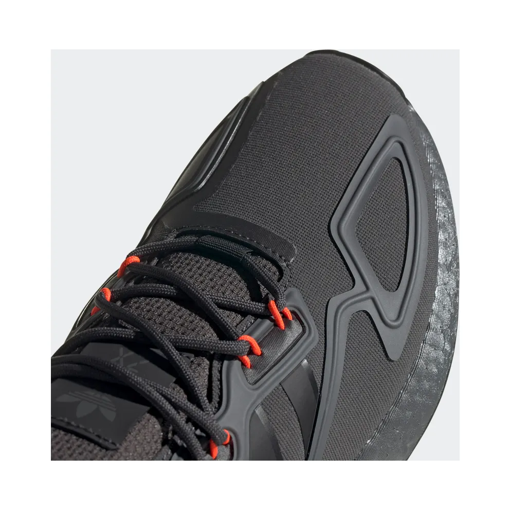 adidas ZX 2K Boost Grey Six / Core Black / Solar Red (H06576)