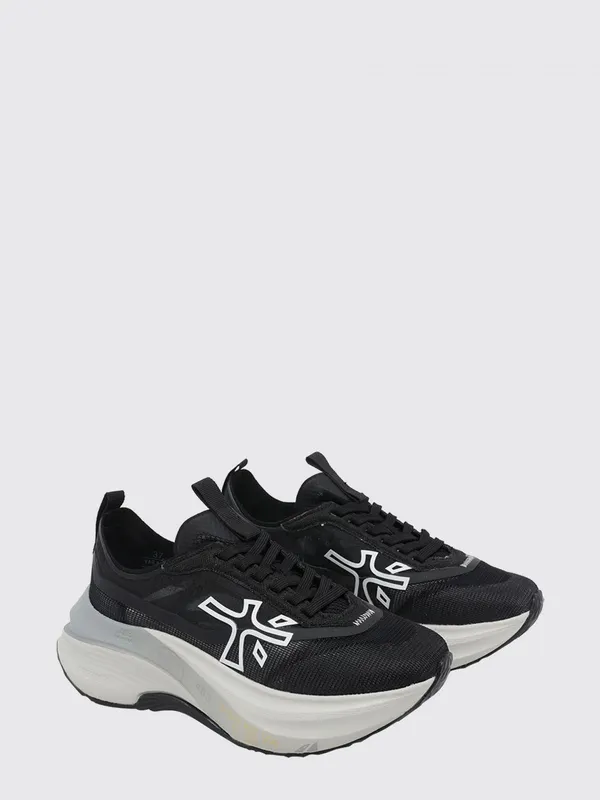 Premiata Hill Nylon and Suede Black 2 (HILL8273)