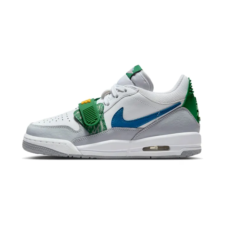 Jordan Legacy 312 Low “White / Wolf Grey / Pine Green / Industrial Blue” (CD9054-140)