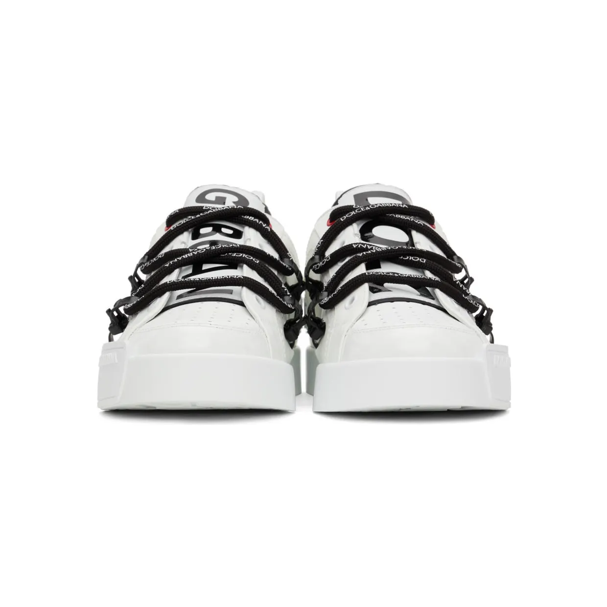 Dolce & Gabbana Black Portofino Sneakers (CS1783 AJ986) (2)
