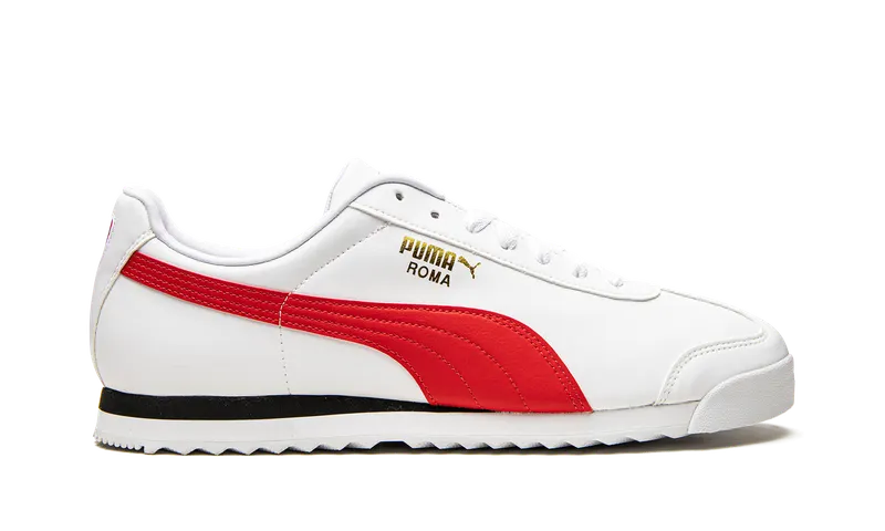 Puma Roma Basic + “White/Red” (369571-11)
