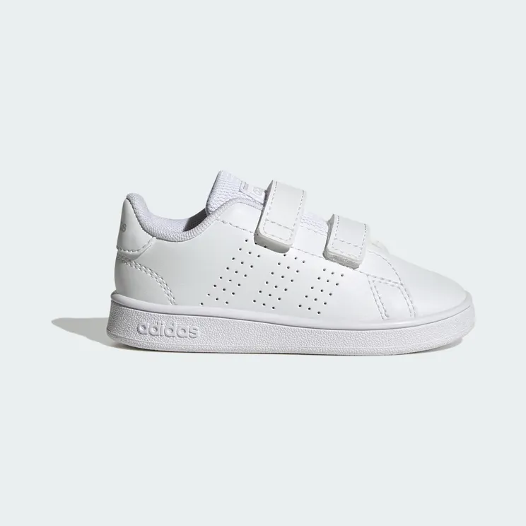 adidas Advantage Lifestyle Court Two Hook-and-loop “Cloud White / Cloud White / Grey One” (IG2548)