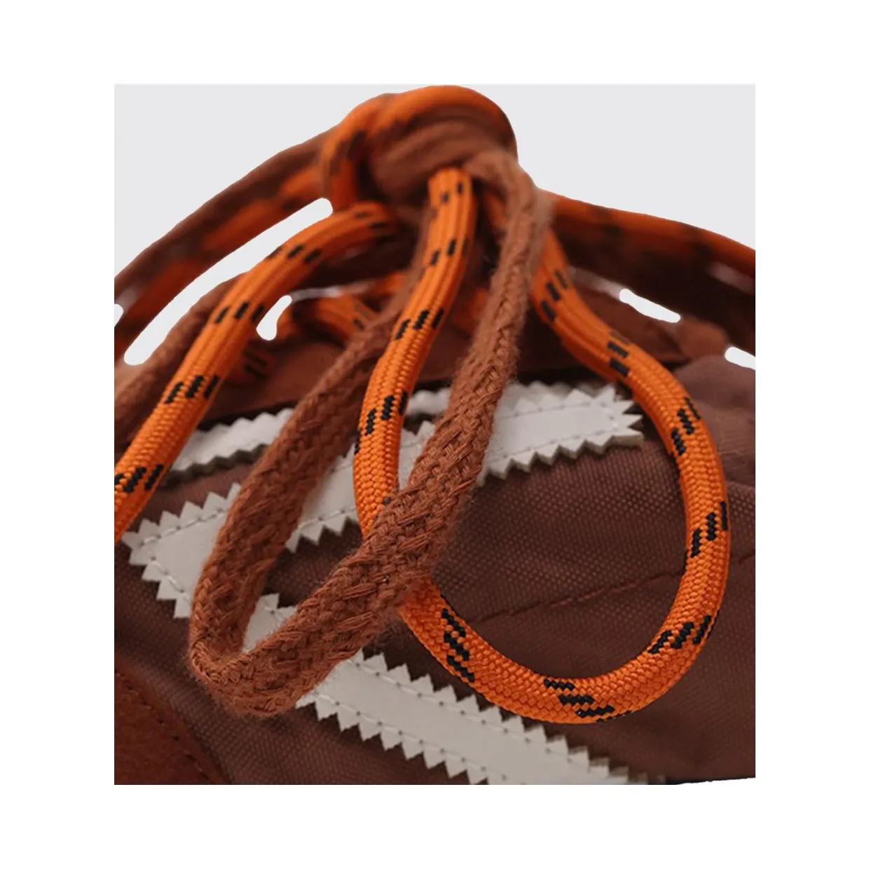 Puraai 6.02 Panther Vegan Leather and Nylon Sneakers Brown (PU602P007) (2)