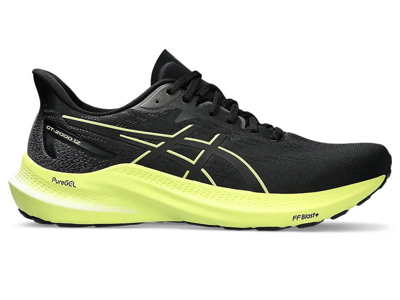 Asics Gt-2000 12 Black/Glow Yellow (1011B691.003)