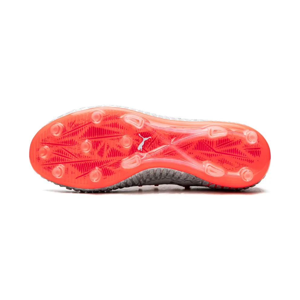 Puma Future 4.1 Netfit Low FG/AG “SILVER-RED” (105730-01)