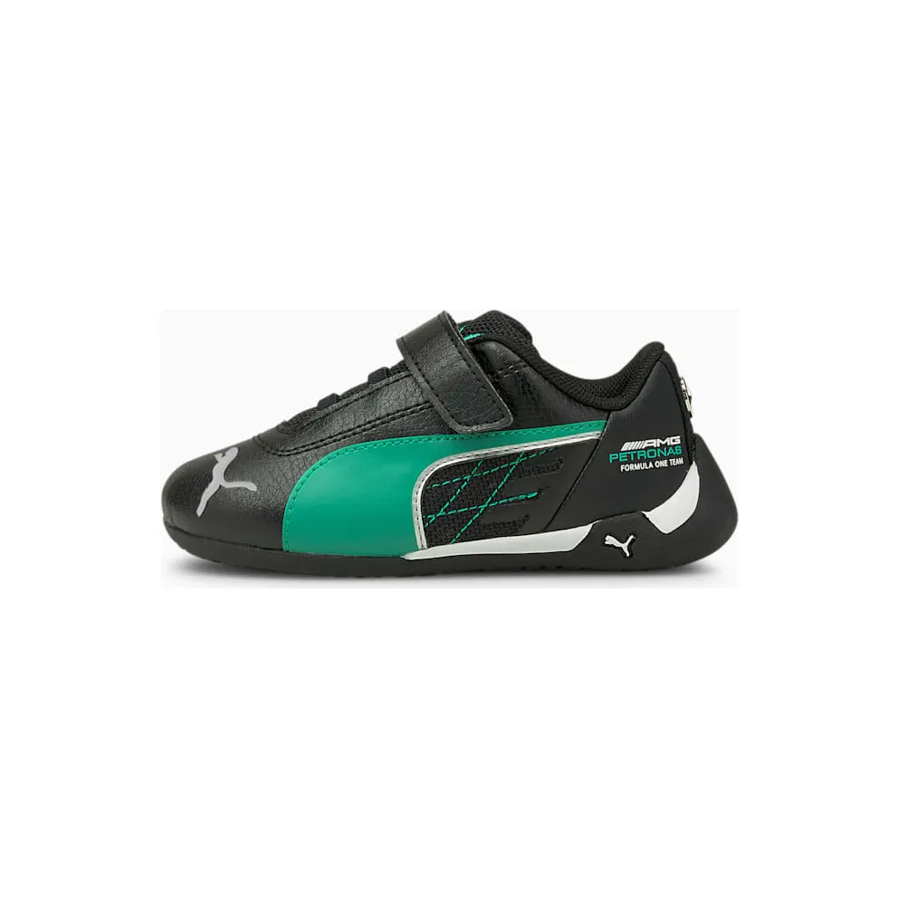 Puma Mercedes R-Cat V babysneakers Black/Green (30662404)